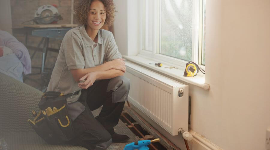 Local tankless water heater installation in Akron, OH